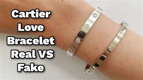 cartier bracelet silver fake|authentic used cartier love bracelet.